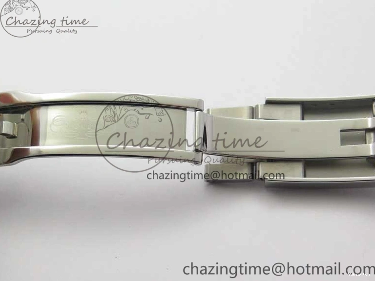 Best 39mm 114300 on A2824 UBF Bracelet Perpetual Edition SS Oyster White Dial 0204